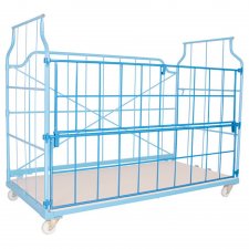 Dörr som går att fälla ner - passar för Corlette i plattjärn