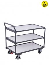 ESD bordsvagn 3 hyllplan