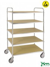 ESD hyllvagn 5 hyllplan