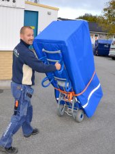 Pirra för höggods V1 med dubbla handtag