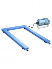 Pallvåg för att väga pallar