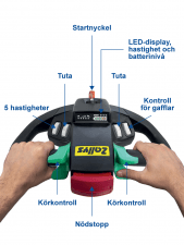 Zallys M2 handkontroller