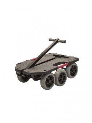 Terrängvagn med punkteringsfria hjul