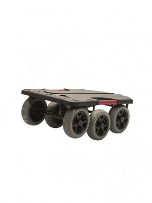 Terrängvagn med punkteringsfria hjul