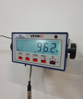 Krönt Pallvåg 2 ton