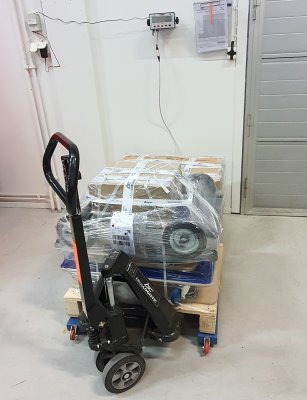 Krönt Pallvåg 2 ton