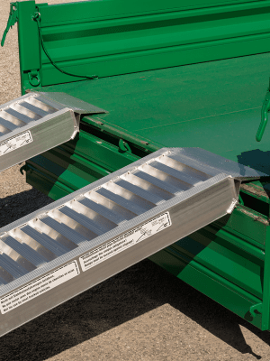 AVS 170 Ramper – lastramper i aluminium för hjul- och larvbandmaskiner, upp till 7870 kg per par