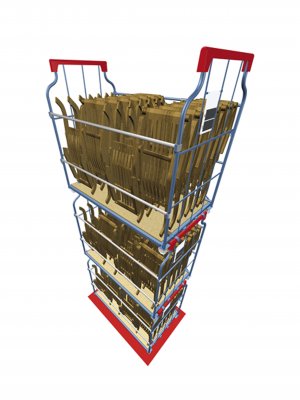 Corlette Standard, max 600 kg, blå
