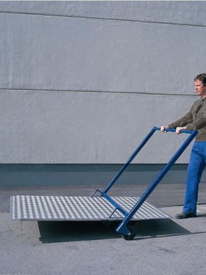 Bryggramp i aluminium, tillbehör för att transportera ramp med