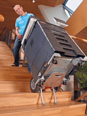 Elektrisk Trappklättrare CC200V+200 klättrar i trappa med stor kopiator