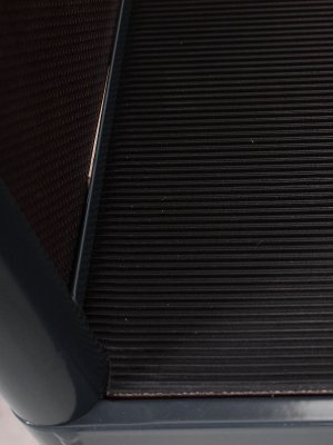 Plattformsvagn för fryslager, 2 gavlar, centralbroms, antracit