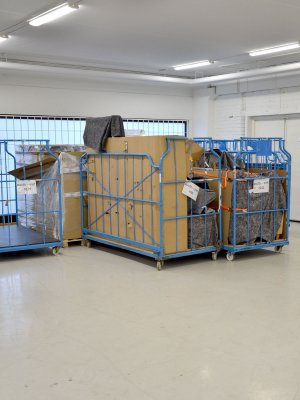 Corlette Universal, stapelbara burar för smart lagerhantering av gods