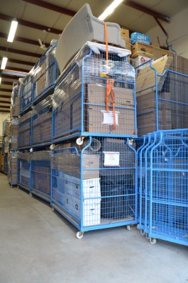 Corlette Universal med nät, max 800 kg, blå