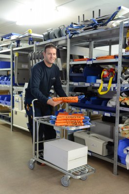 Butik / lagervagn, 300 kg, elförzinkad