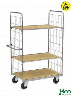 ESD 9000 vagn med 3 hyllplan