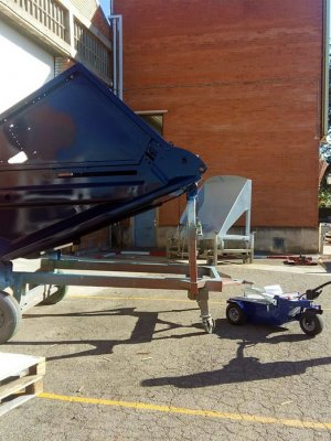 Zallys M6.5 elektrisk dragare med lyftsystem drar tungt