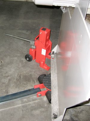 Hydraulisk domkraft 5 ton med inbyggd pump, GKS-Perfekt V5