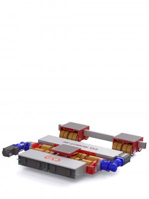 GKS Maskinskridsko eldriven modell Robot-40 System