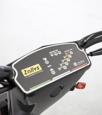 Zallys Jack Elektrisk scooter display