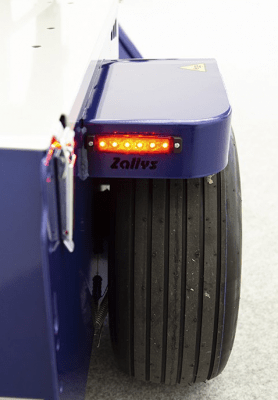 Zallys Jack Elektrisk scooter ljus bakåt