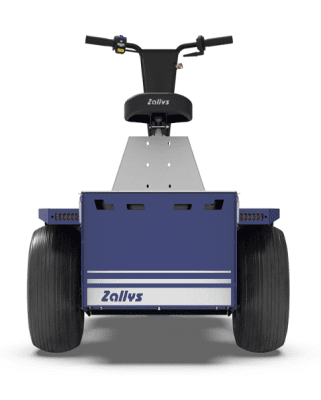 Zallys Jack L Elektrisk scooter bakifrån