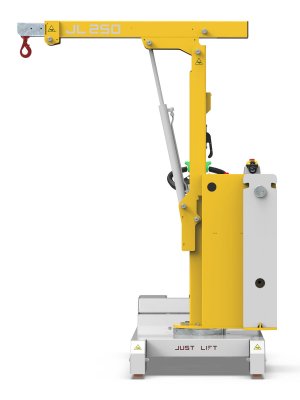 JustLift JL250 vriden med kran upp