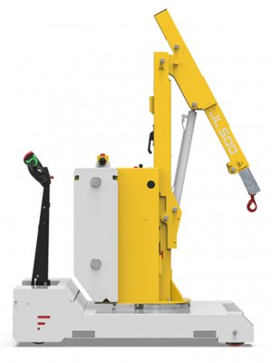 JustLift JL500, från sidan