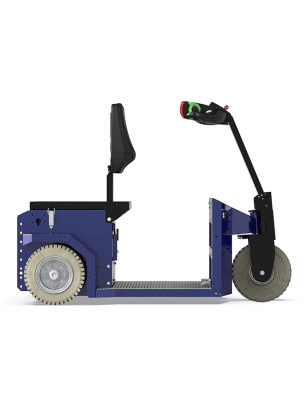 Zallys Eldriven Scooter K4 från sidan