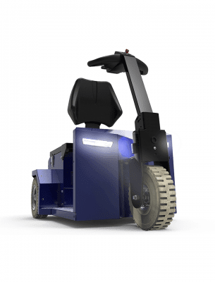 Zallys Eldriven Scooter K4 med lampor fram