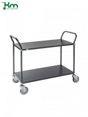 Bordsvagn, 2 hyllplan, 250 kg antracit