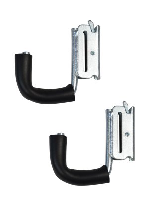 Stark gummerad redskapskrok J-krok för Combiskena, 180 kg, 2-pack