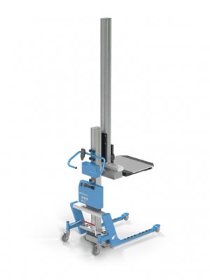 Lyftvagn för datacenter bakifrån