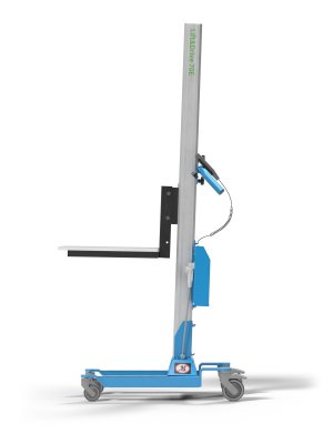 Lyftvagn ECO 70E, sidovy på en lätt lyftvagn