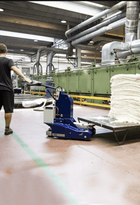 Zallys M16 elektrisk dragare drar tungt inom industri