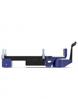 Elektrisk dragare Zallys M8 från sidan