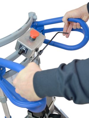 Körreglage på motordriven pirra Arninge