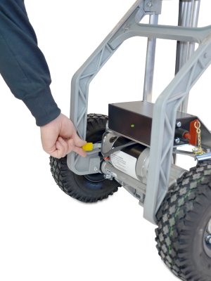 Reglage för friläge på motordriven pirra Arninge