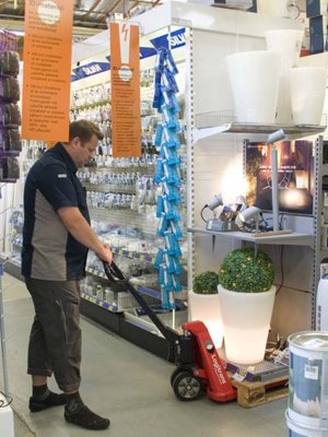 Pallyftare Panther 3082, Quicklift, 3000 kg, röd