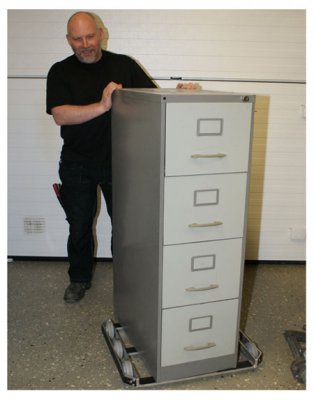 Skåpsvagn Tilt & Go