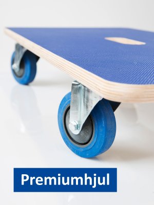 Tralla med premiumhjul