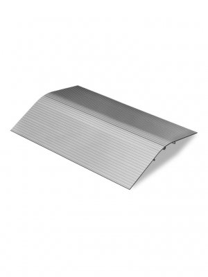 Tröskelramp i aluminium, Justerbar höjd 0-125 mm, Kap. 500 kg