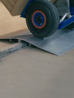 Tröskelbrygga perfekt för pirra