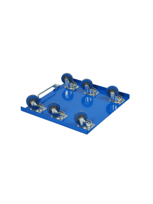 Tunggodskärra 1000 kg, pirra för extra tungt gods, trallans undersida