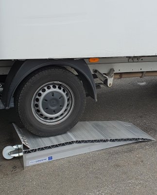 Uppkörningsramper / kilar, aluminium