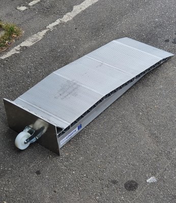 Uppkörningsramper / kilar, aluminium