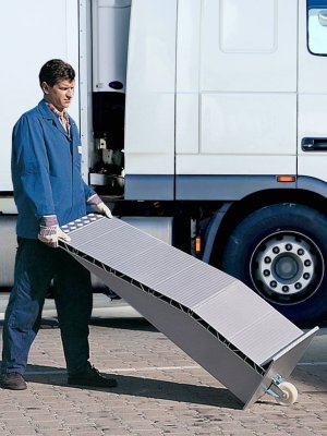 Uppkörningsramper / kilar, aluminium