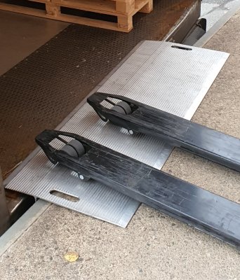 HFB Bryggramp 55, Kapacitet 4 ton, för mindre höjdskillnader