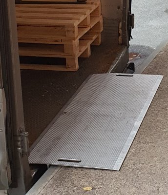 HFB Bryggramp 55, Kapacitet 4 ton, för mindre höjdskillnader