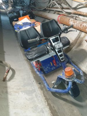 Zallys Jack Dual Drive, passar perfekt för att köra i gruvor och tunnlar