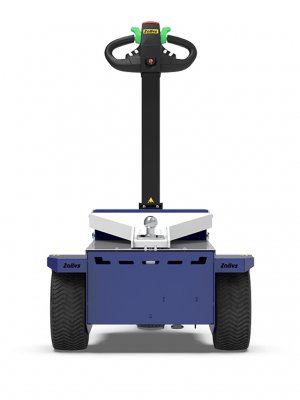 Zallys M6.5 elektrisk dragare med lyftsystem bakifrån